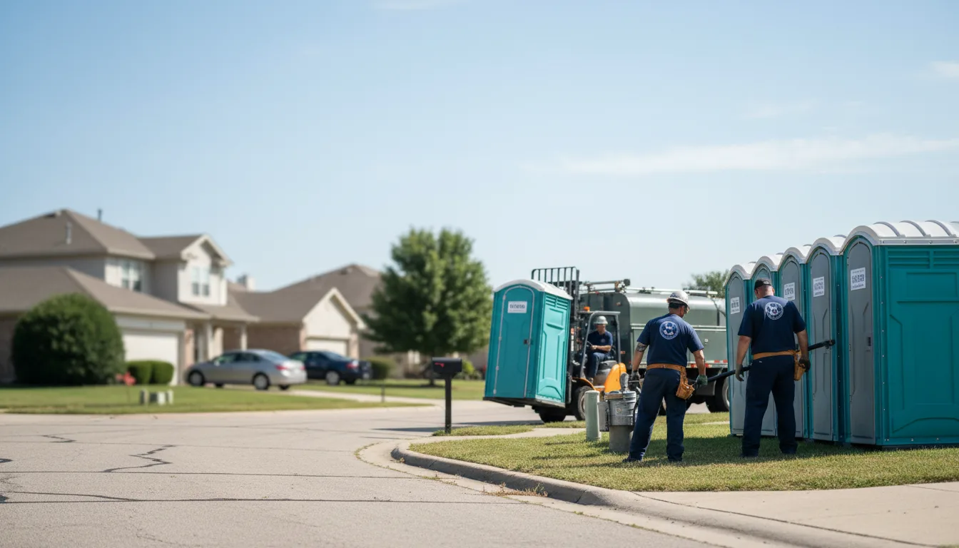 Porta Potty Rental in Millersport, OH near me